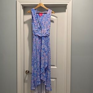 Lilly Pulitzer high-low maxi dress